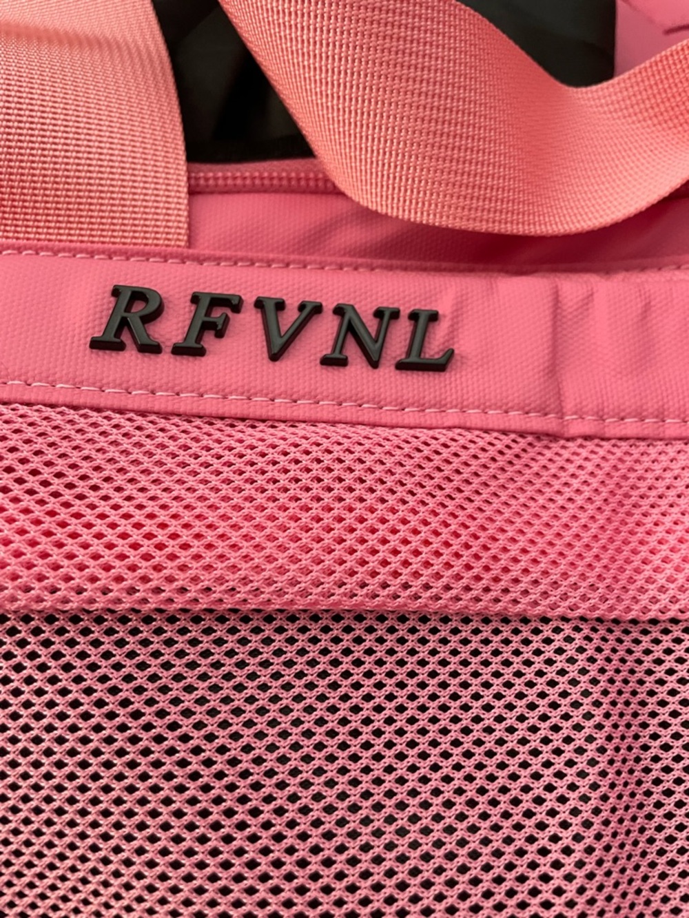 Pink Mesh Tote Bag for Women